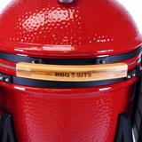 Kamado X® Midi BBQ Bundle Red