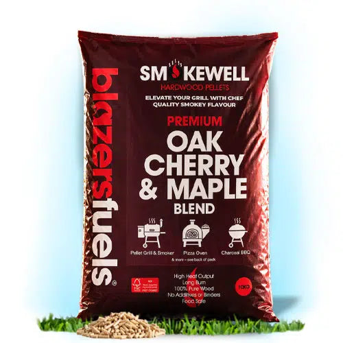 Oak, Cherry & Maple Blend Wood Pellets 10kg