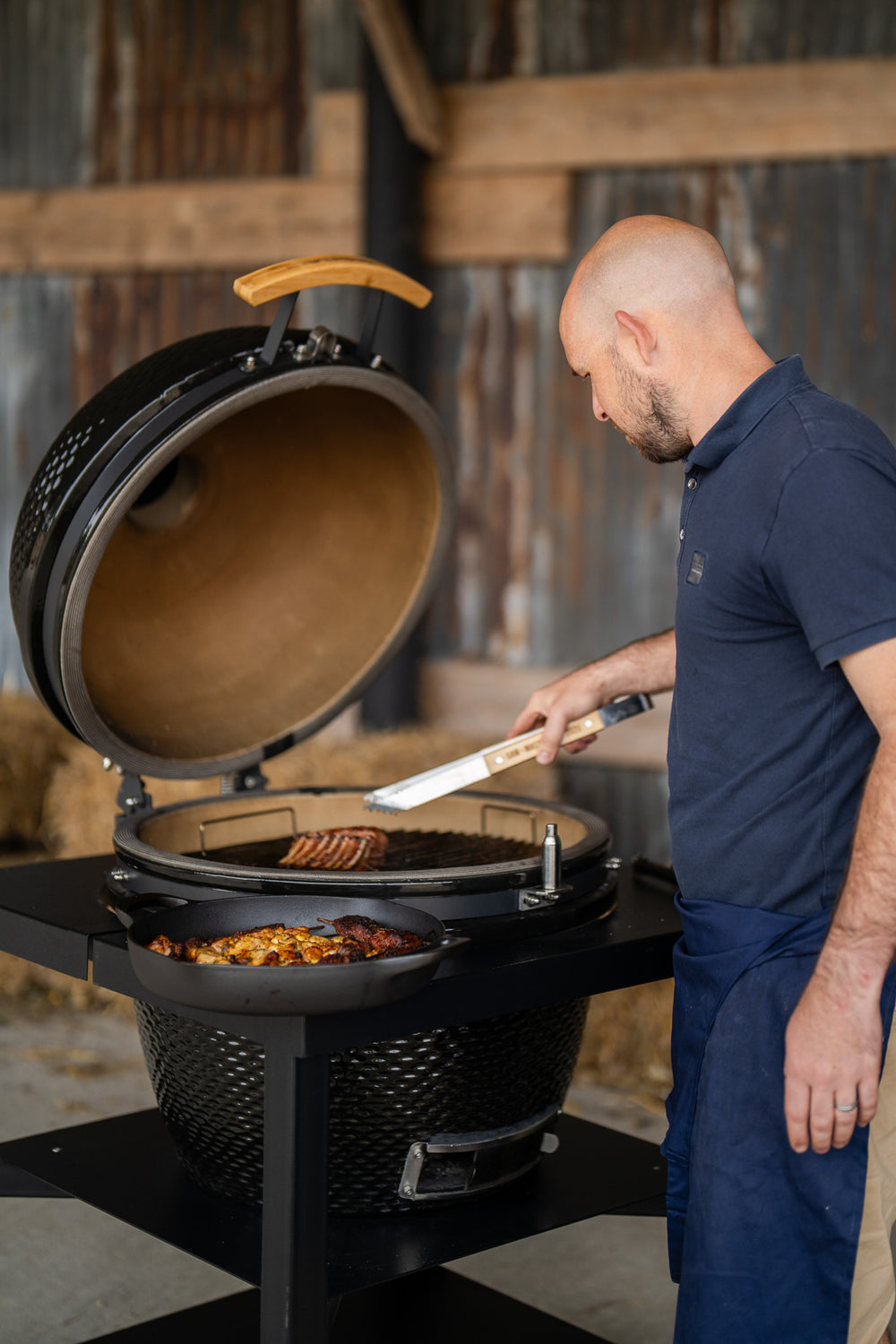 Kamado X® Classic BBQ Bundle Black