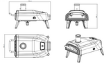 Bella 14" Rotating Multi-Fuel Pizza Oven Bundle