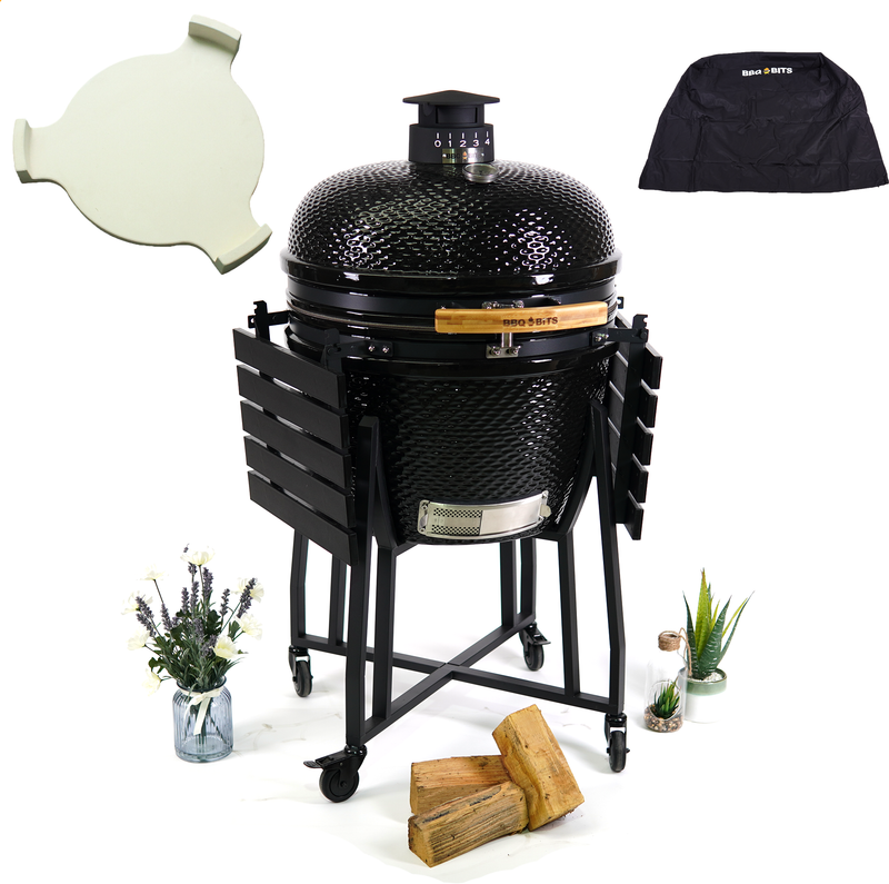 Kamado X® Midi BBQ Bundle Black