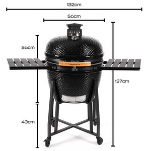 Kamado X® Classic BBQ Bundle Red