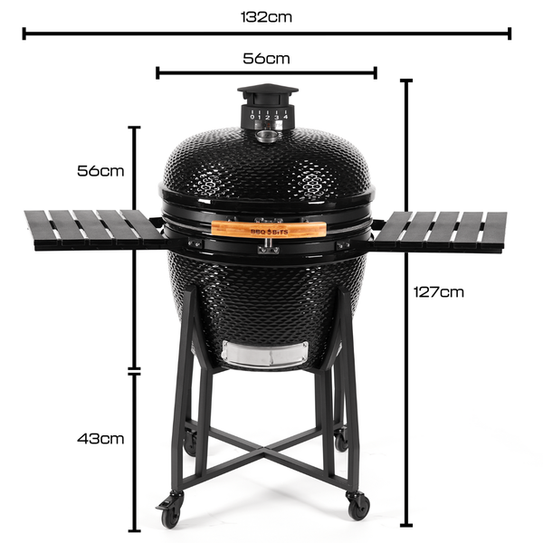 Kamado X® Classic BBQ Bundle Red