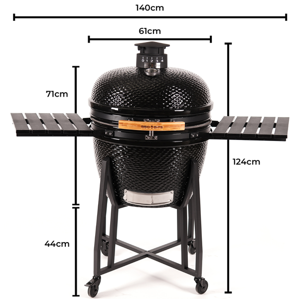 Kamado X® Midi BBQ Bundle Red