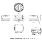 Bella X Nova 16" Gas-Fired Pizza Oven