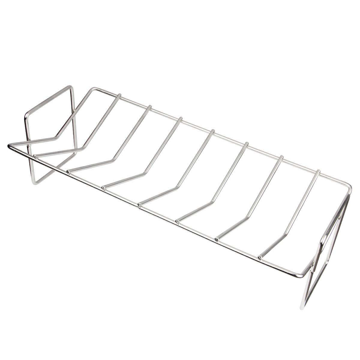 Stainless Steel Rib Rack for BBQ